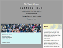 Tablet Screenshot of daffodilrunpv.com